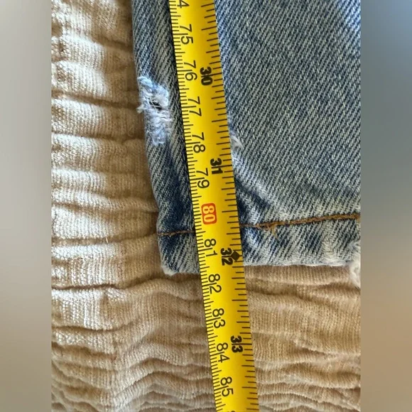 Vintage Levi 501 Rare Python Jeans - See Measurement Photos - Picture 13 of 16